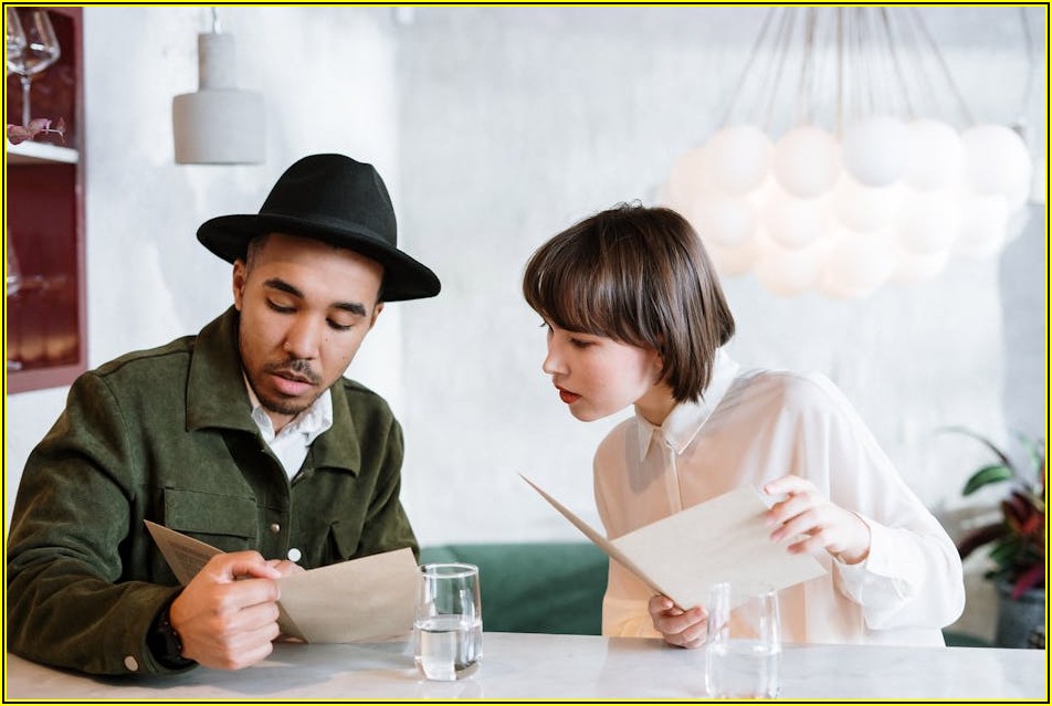 테이블 메뉴판 종류별 디자인, 나만의 감성을 담아 제작하세요