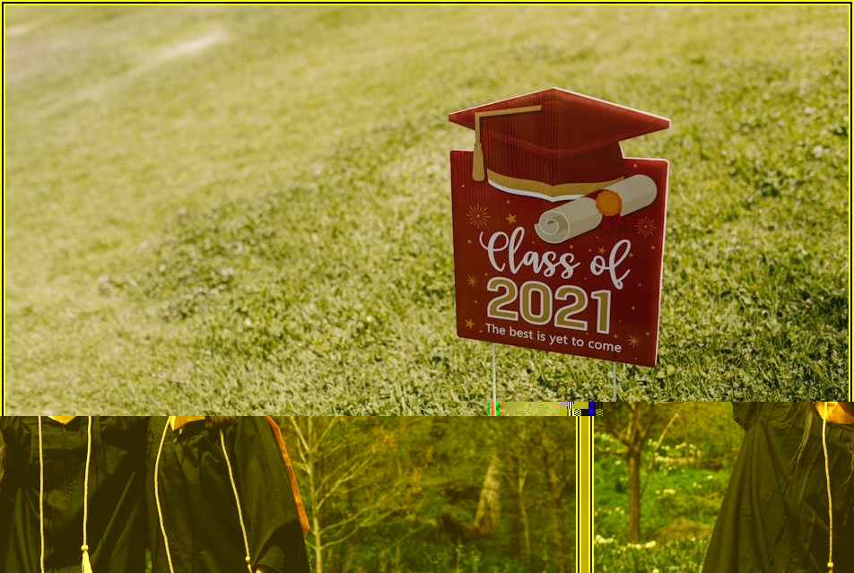 졸업 사진, 현수막으로 특별하게 담아내기